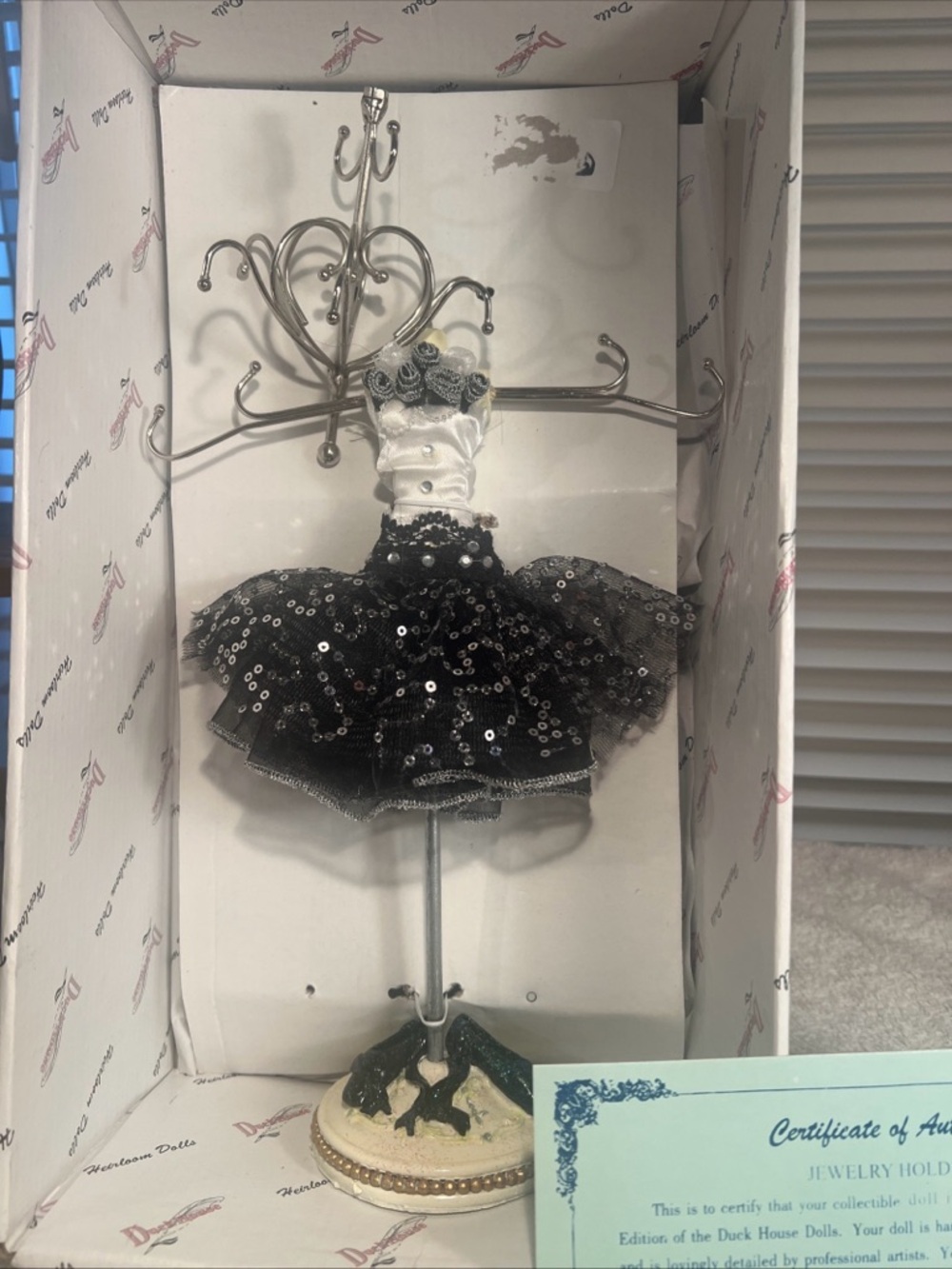 Duck House RARE Heirloom Collection Vintage Jewelry Holder NEW 142/5000